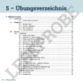 Leseprobe 5 – Übungsverzeichnis „Einfach gesund bleiben – Teil 2: Bewegung“