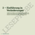 Leseprobe 2 – Einführung in Veränderungen „Einfach gesund bleiben – Teil 1: Ernährung“